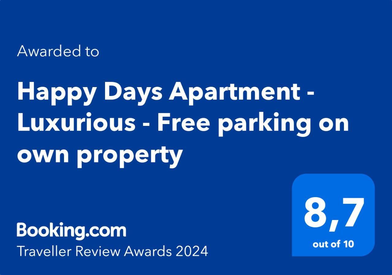 Happy Days Apartment - Luxurious - Free Parking On Own Property Zandvoort Kültér fotó